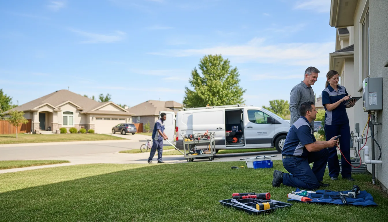 Tankless water heater service in Millbrook, IL